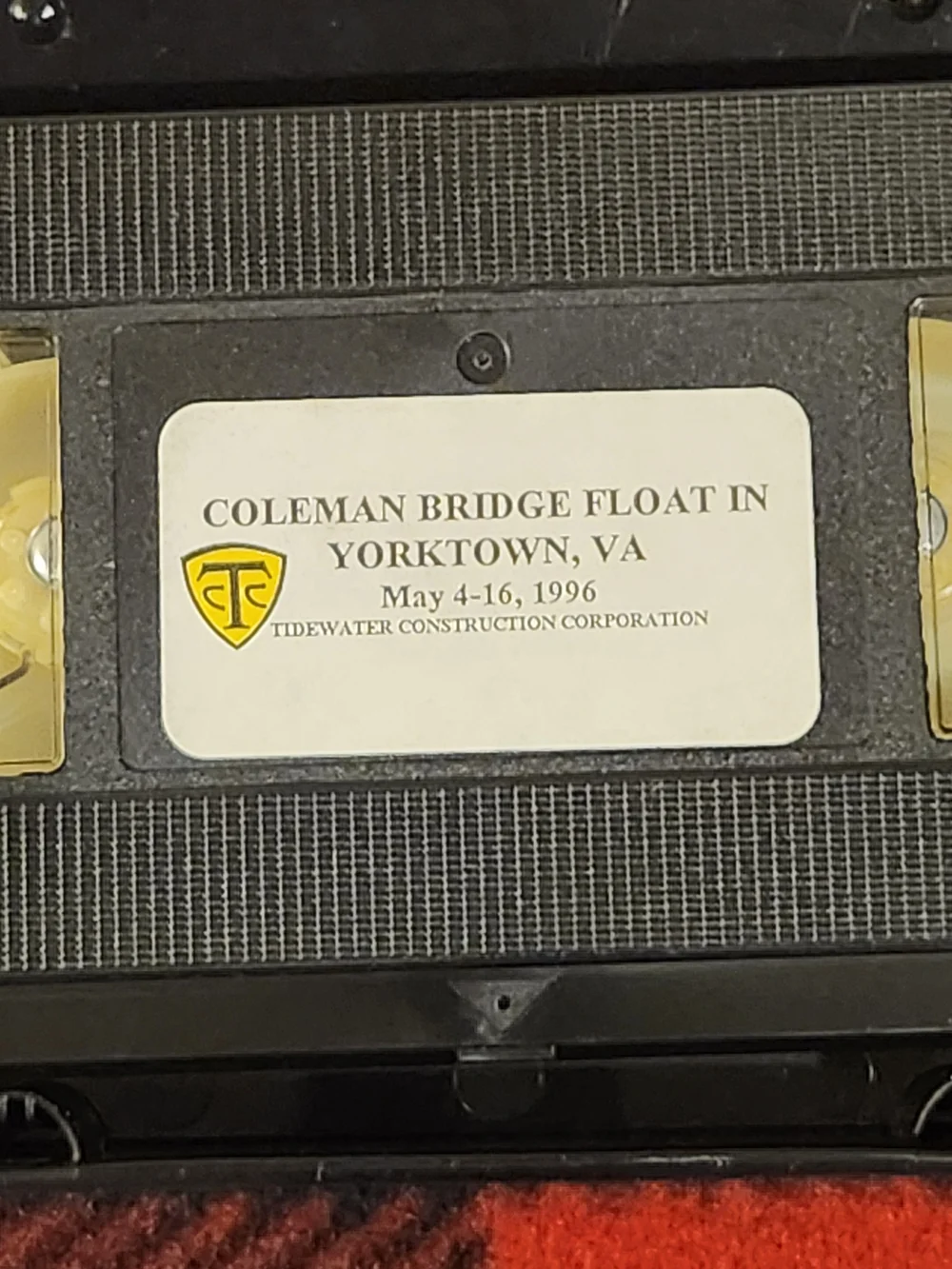 George P. Coleman Memorial Bridge Vhs Industrial Promotional Media